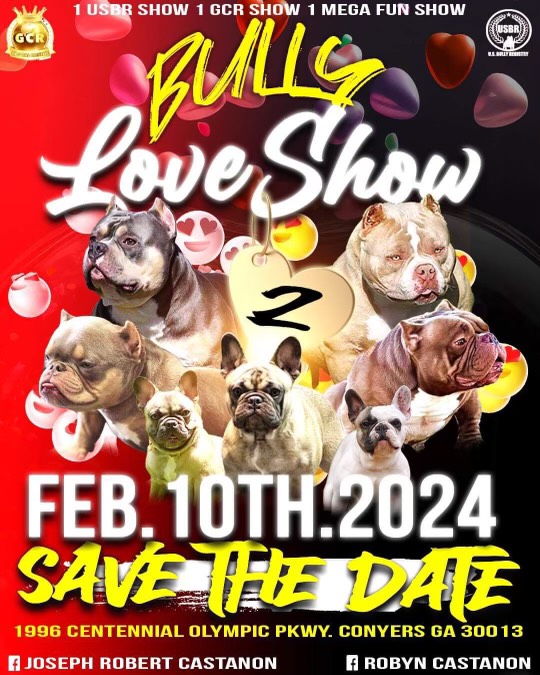 DROP THE LEASH 2 BULLY FUN SHOW Saturday, February 18th, 2023 This